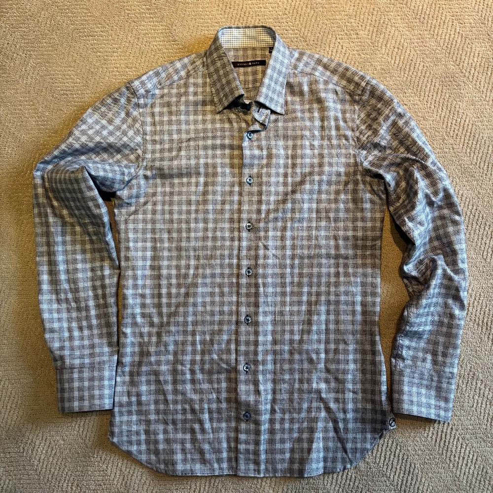 Cotton men’s button down shirt